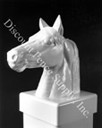 Horse Head Vinyl Post Cap